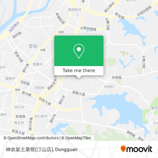 神农架土菜馆(汀山店) map