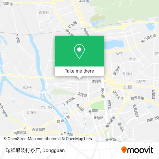 瑞祥服装打条厂 map