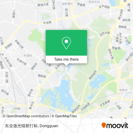 东业激光镭射打标 map