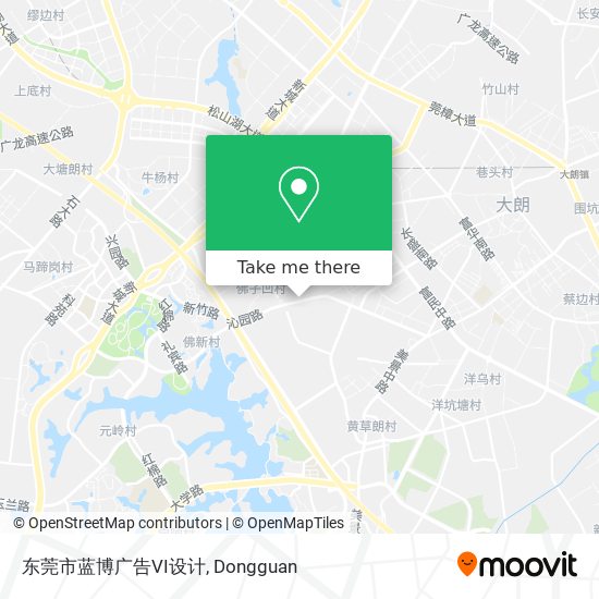 东莞市蓝博广告VI设计 map