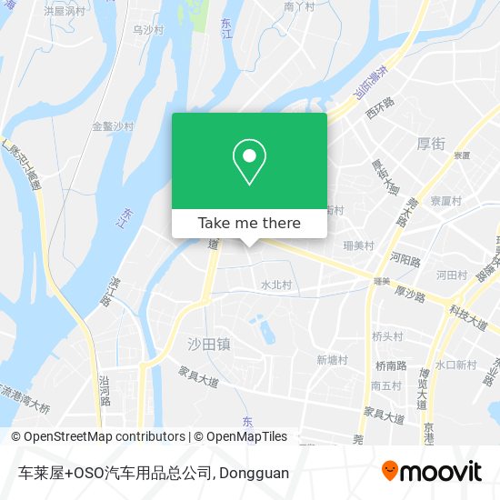 车莱屋+OSO汽车用品总公司 map