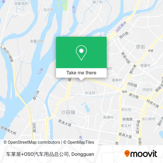 车莱屋+OSO汽车用品总公司 map