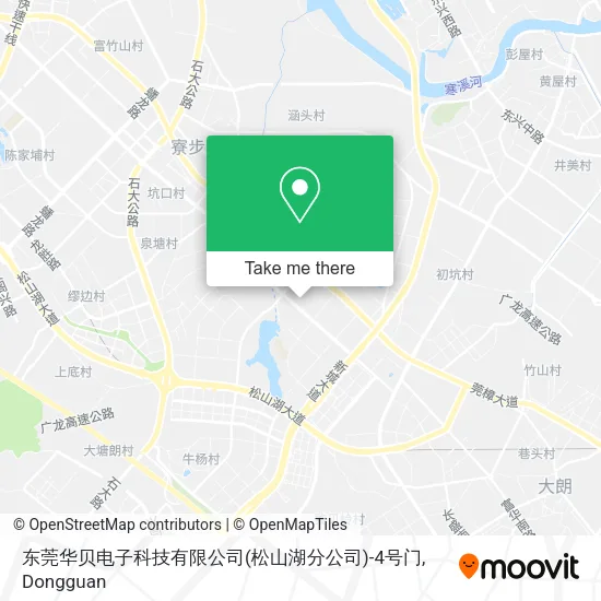 东莞华贝电子科技有限公司(松山湖分公司)-4号门 map