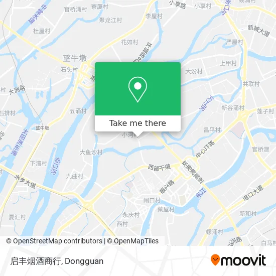 启丰烟酒商行 map