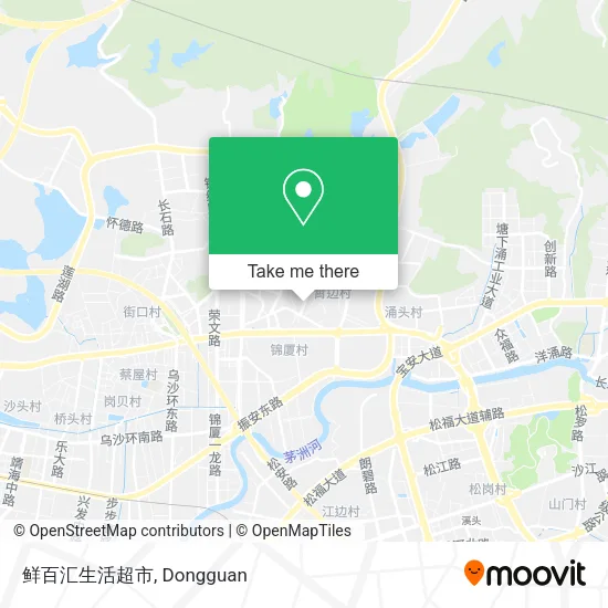 鲜百汇生活超市 map
