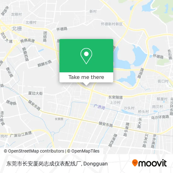 东莞市长安厦岗志成仪表配线厂 map