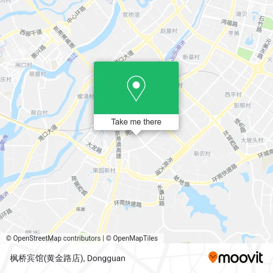 枫桥宾馆(黄金路店) map