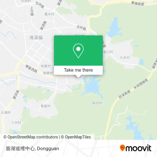 葵湖巡维中心 map