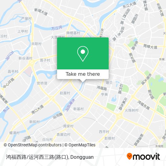 鸿福西路/运河西三路(路口) map