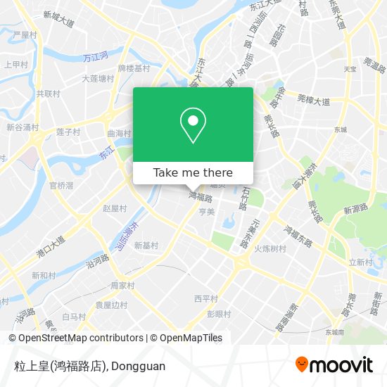 粒上皇(鸿福路店) map