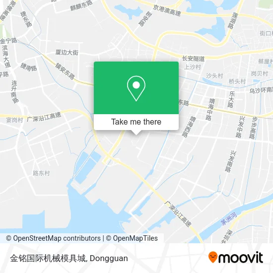 金铭国际机械模具城 map