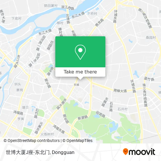 世博大厦J座-东北门 map