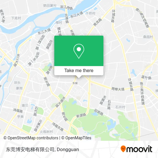 东莞博安电梯有限公司 map