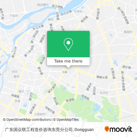 广东国众联工程造价咨询东莞分公司 map