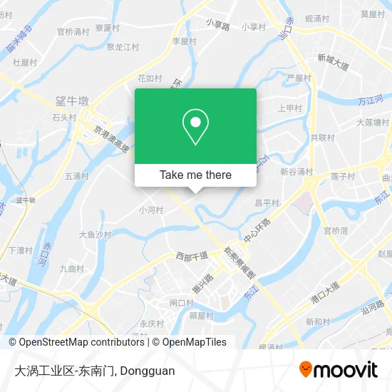 大涡工业区-东南门 map