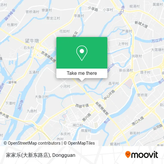 家家乐(大新东路店) map
