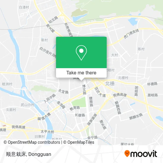 顺意栽床 map