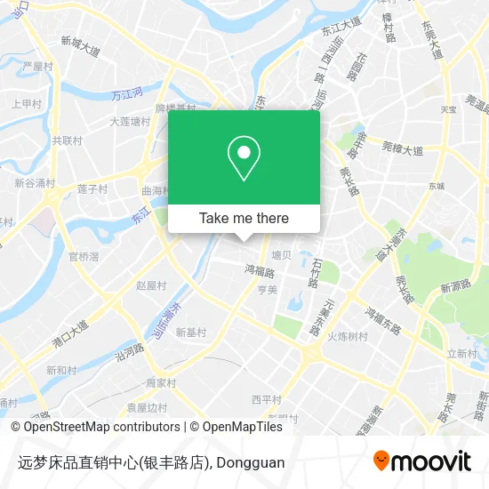 远梦床品直销中心(银丰路店) map