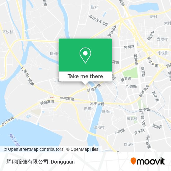 辉翔服饰有限公司 map