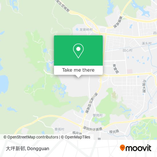 大坪新邨 map