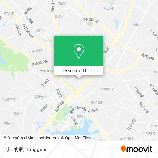小p的家 map