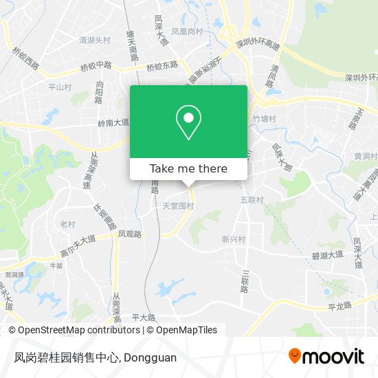 凤岗碧桂园销售中心 map
