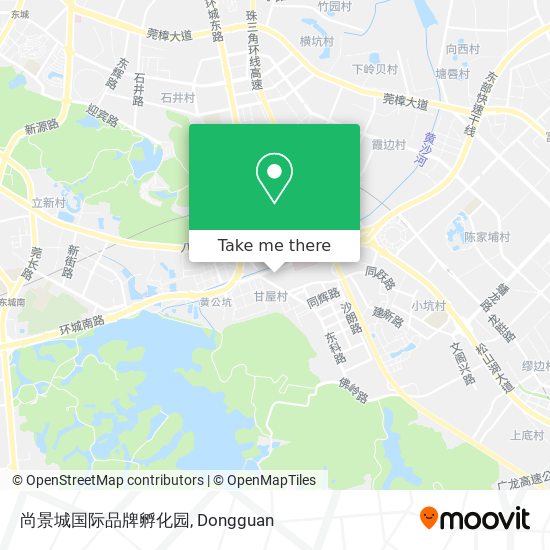 尚景城国际品牌孵化园 map