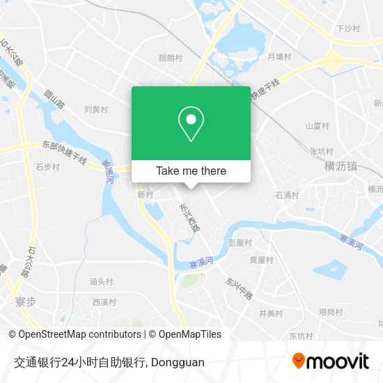 交通银行24小时自助银行 map
