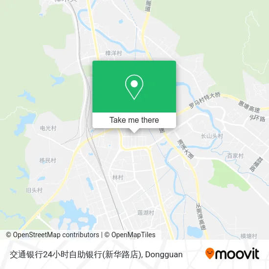 交通银行24小时自助银行(新华路店) map