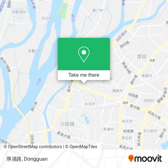 厚涌路 map
