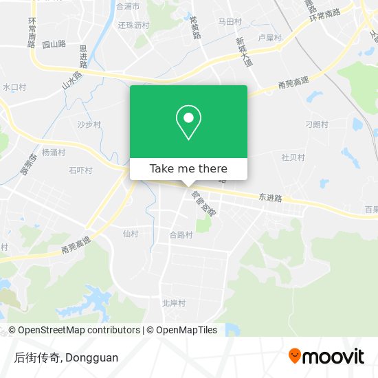 后街传奇 map