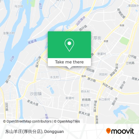 东山羊庄(厚街分店) map