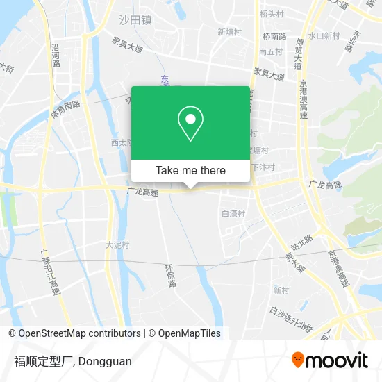 福顺定型厂 map