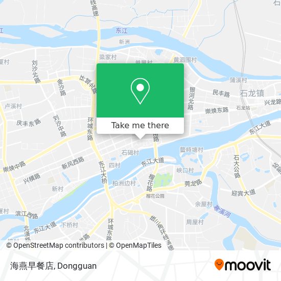 海燕早餐店 map