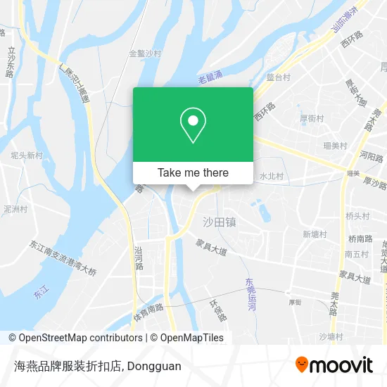 海燕品牌服装折扣店 map