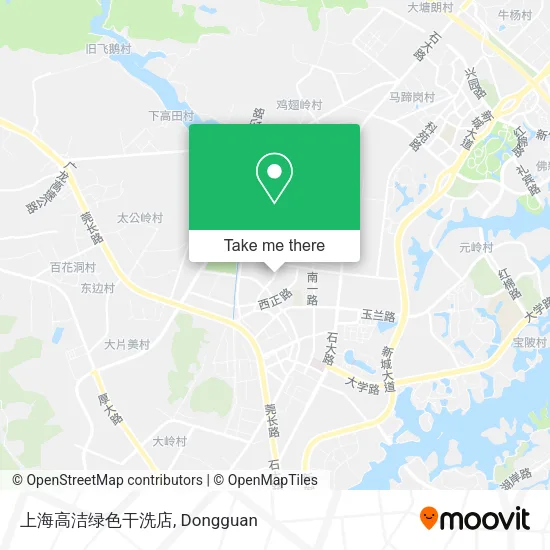 上海高洁绿色干洗店 map