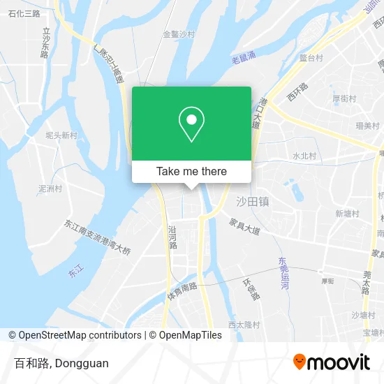 百和路 map