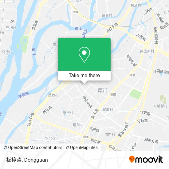板樟路 map