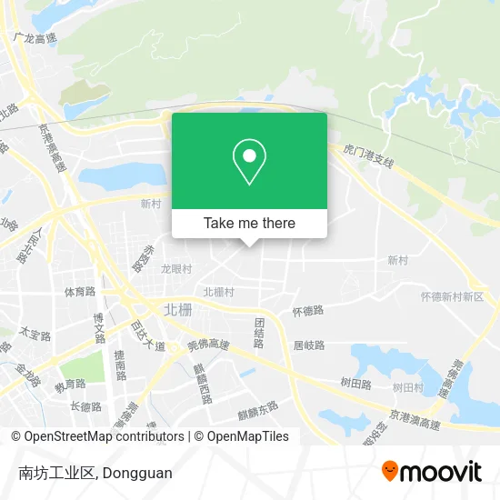 南坊工业区 map