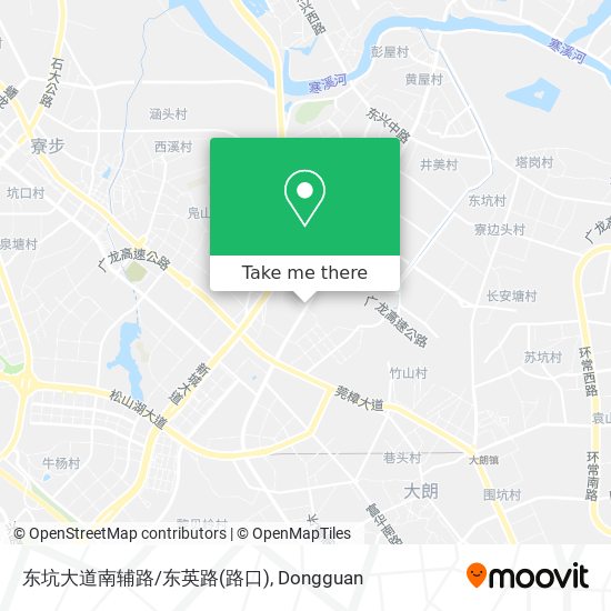 东坑大道南辅路/东英路(路口) map