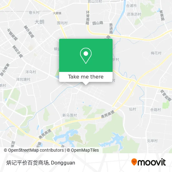 炳记平价百货商场 map
