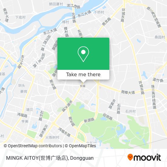 MINGK AITOY(世博广场店) map