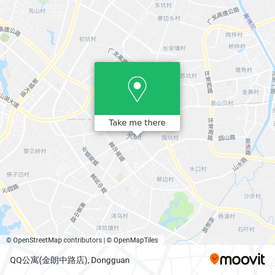 QQ公寓(金朗中路店) map