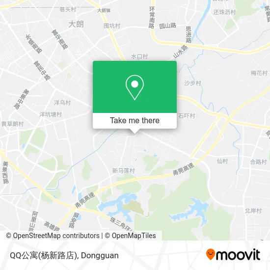 QQ公寓(杨新路店) map