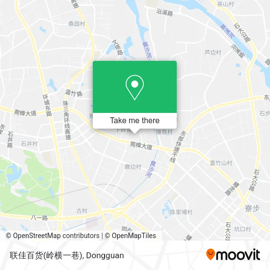 联佳百货(岭横一巷) map