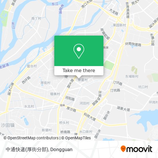 中通快递(厚街分部) map