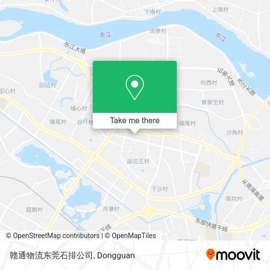 赣通物流东莞石排公司 map