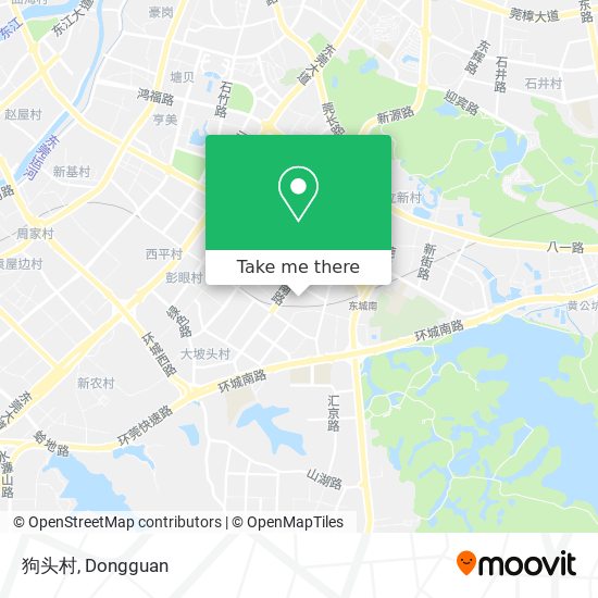 狗头村 map