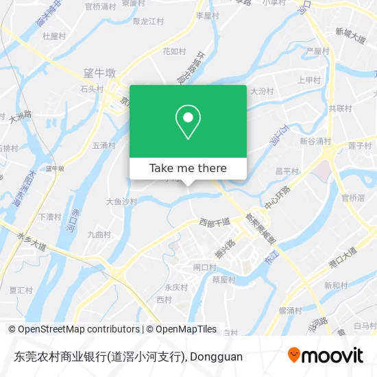 东莞农村商业银行(道滘小河支行) map
