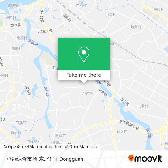 卢边综合市场-东北1门 map